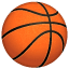 Basketbols emoji U+1F3C0