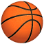 Basketbols emoji U+1F3C0 Basketbols emoji U+1F3C0