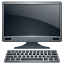 Galda dators emoji U+1F5A5 Galda dators emoji U+1F5A5
