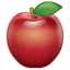 Sarkanais ābols emoji U+1F34E Sarkanais ābols emoji U+1F34E