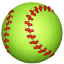 Softbols emoji U+1F94E Softbols emoji U+1F94E