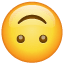 Apgrieztā seja U+1F643 Apgrieztā seja U+1F643